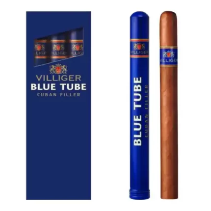 سیگار برگ ویلیجر تیوب آبی Villiger BlueTube Cuban Filler