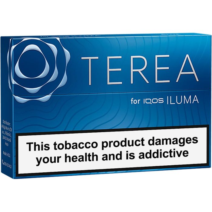 % سیگار ترا تریا اروپایی آبی Terea Blue