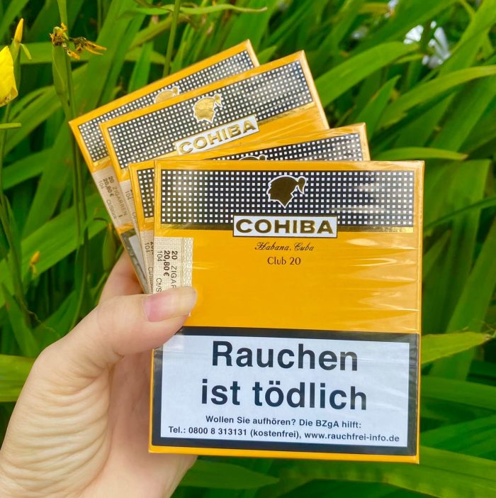 % سیگاربرگ کوهیبا کلاب ۲۰ نخی Cohiba Club