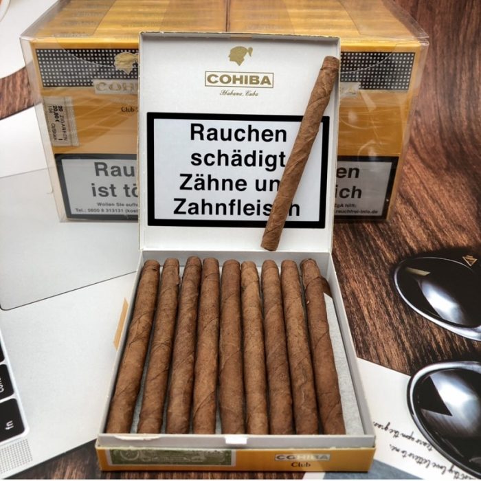 % سیگاربرگ کوهیبا کلاب ۲۰ نخی Cohiba Club