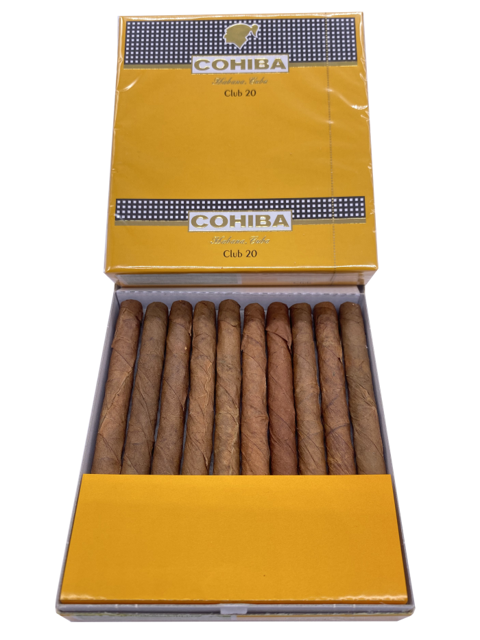 % سیگاربرگ کوهیبا کلاب ۲۰ نخی Cohiba Club