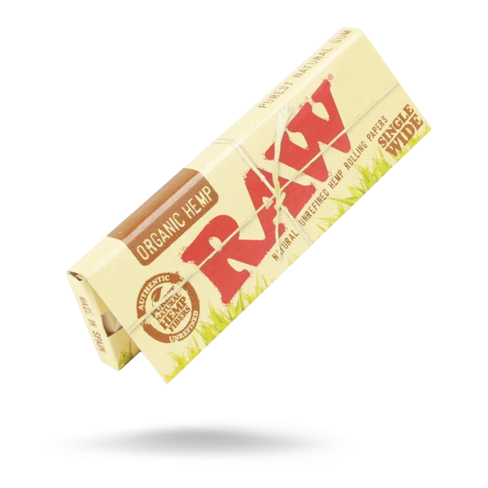 % کاغذ سیگارپیچ کوتاه راو ارگانیک RAW
