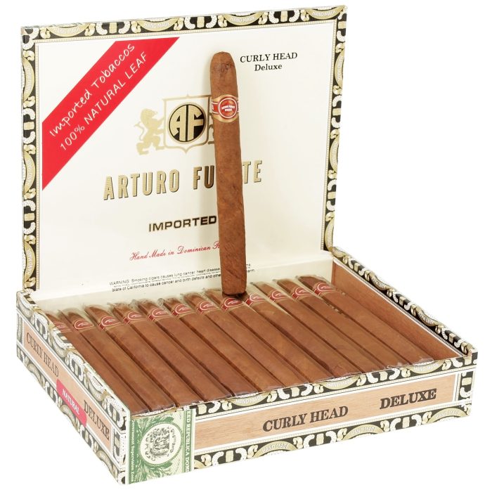 % سیگاربرگ ارتورفونته کرلی هد دلوکس Arturo Fuente Curly Head Deluxe